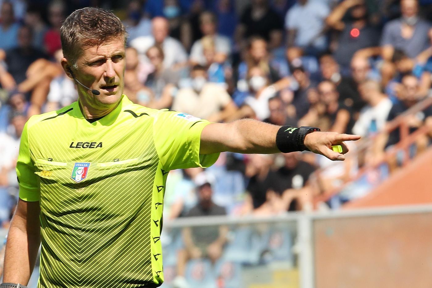 SERIE A TIM, THE REFEREES FOR THE 8TH ROUND