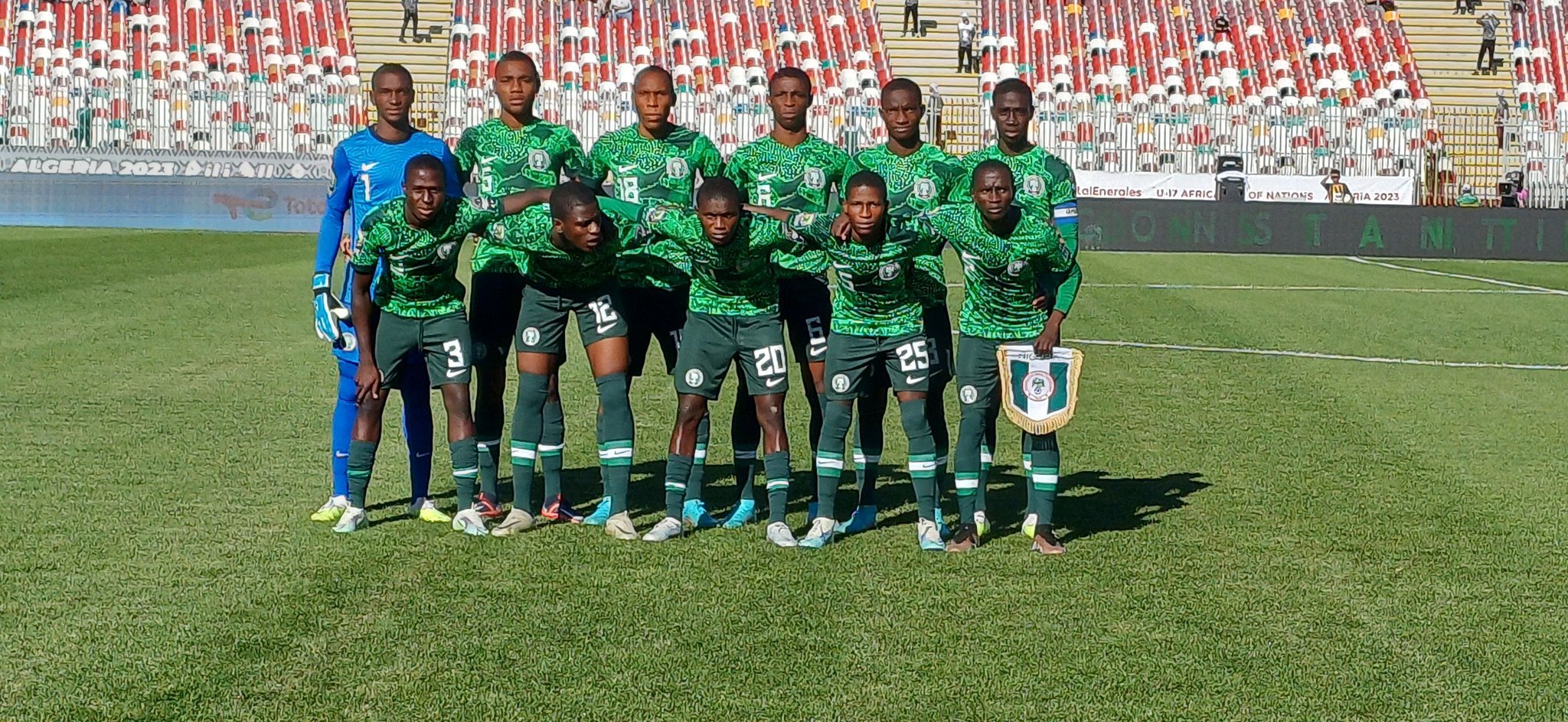 Golden Eaglets Depart for China Ahead of Four-Nation Youth Tournament