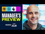 PEP GUARDIOLA DELIGHTED TO SEE BATTLE FOR PLACES ON THE WING | Press Conference | Wolves v Man City