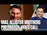 'I hope you suffer!' | Alexis Mac Allister & Kevin's pre-match video call | Liverpool vs Union SG