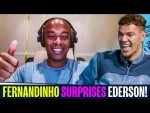 'HELLO CAPTAIN!' 😲 | When Fernandinho surprised Ederson