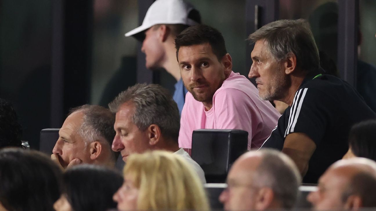 Messi sits again for Miami game at Soldier Field