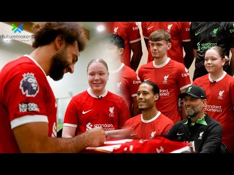 “You're Very Tall" ? | Van Dijk, Salah & Co Make A Young Fan’s Dream Come True | Standard Chartered