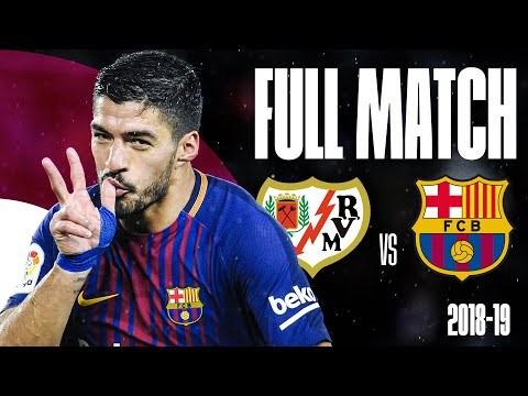 Rayo Vallecano - FC Barcelona (2-3) LALIGA 2018/2019 FULL MATCH