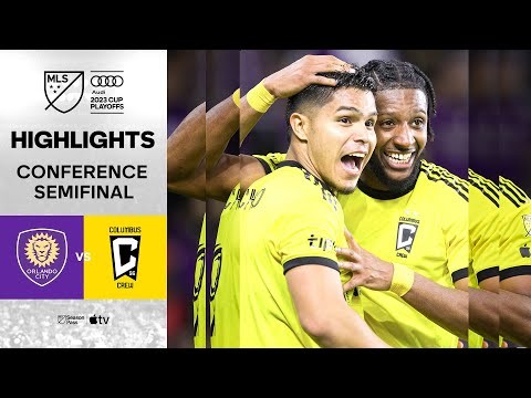 Conference Semifinal: Red Card & Extra Time Goals |  Orlando City vs. Columbus Crew | Highlights