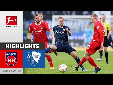 Intensive 2nd Half! | 1. FC Heidenheim - VfL Bochum 0-0 | Highlights | Matchday 12 Bundesliga 23/24