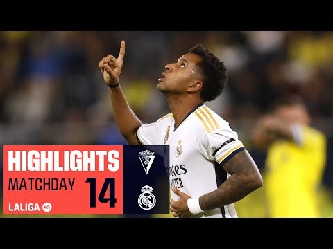 CÁDIZ CF-REAL MADRID 0-3| RESUMEN | Rodrygo vuelve a brillar en el triunfo del Real Madrid