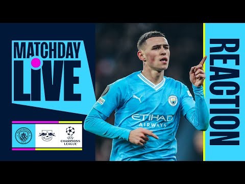 City top the group after scintillating comeback! | Man City v RB Leipzig | MATCHDAY LIVE