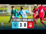 HIGHLIGHTS! Man City 3 - 0 Liverpool | U18 Premier League