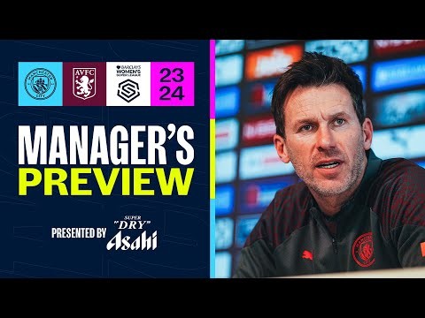 GARETH TAYLOR: I WANT CITY TO CONTINUE RELENTLESSNESS | Manager's Preview | Man City v Aston Villa