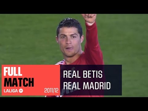 Real Betis - Real Madrid (2-3) LALIGA 2011/2012 FULL MATCH