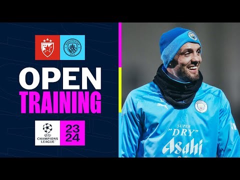 SIGHTS SET ON RED STAR! Open Training | Red Star v Man City | UEFA Champions League