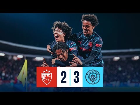 HIGHLIGHTS! ACADEMY ACES HAMILTON AND BOBB SCORE IN CITY WIN AT RED STAR | Red Star 2-3 Man City