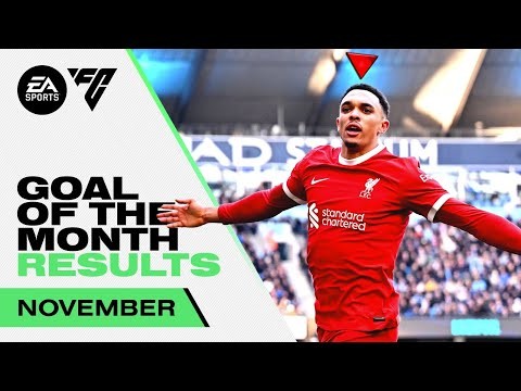 November's Goal of the Month Winner! | Nunez stunner, Salah skill & Trent Alexander-Arnold