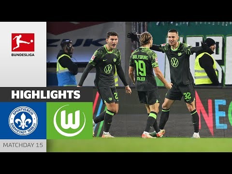 Big Win Despite Early Red Card | Darmstadt 98 - VfL Wolfsburg 0-1 | MD 15 – Bundesliga 2023/24