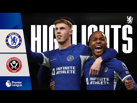 Chelsea 2-0 Sheffield United | HIGHLIGHTS | Premier League 2023/24