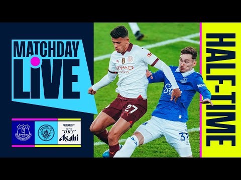 MAN CITY TRAIL 1-0 V EVERTON | Matchday Live | Premier League