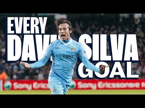 EVERY DAVID SILVA GOAL | All 77 goals he scored for Man City!