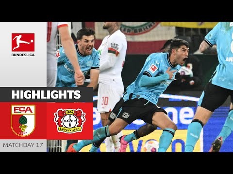 "Buzzer beater" for Leverkusen! | FC Augsburg - Bayer 04 Leverkusen 0-1 | Highlights | MD 17 – 23/24