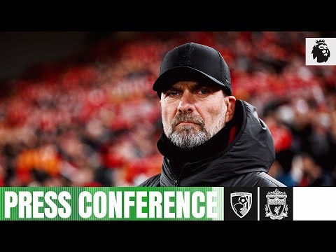 Jürgen Klopp's Premier League press conference | Bournemouth vs Liverpool