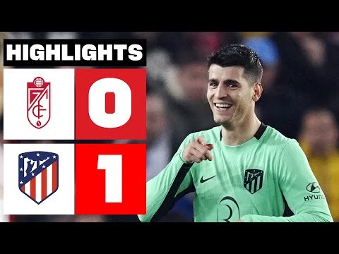 GRANADA CF 0 - 1 ATLÉTICO DE MADRID | RESUMEN | LALIGA EA SPORTS