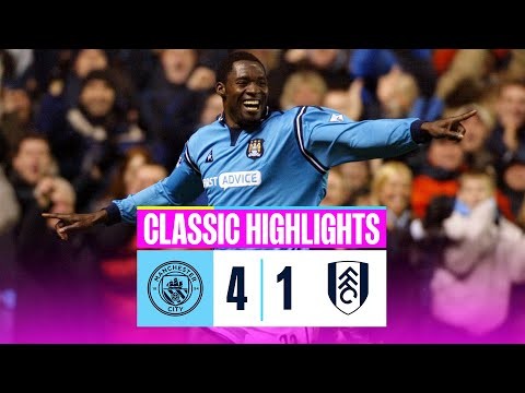 FOÉ SINKS FULHAM | City 4-1 Fulham | Classic Highlights