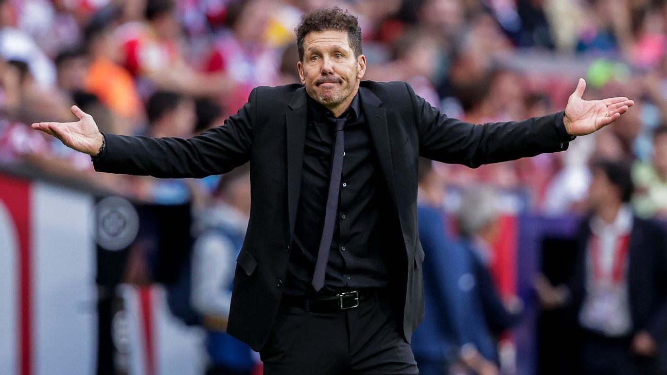 Simeone on AtlÃ©tico motivation, World Cup, and competing with Barca, Real