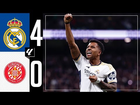 Real Madrid 4-0 Girona  | HIGHLIGHTS | LaLiga 2023/24