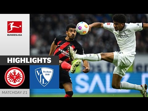 Intense Fight in Frankfurt! | Frankfurt - Bochum 1-1 | Highlights | Matchday 21 – Bundesliga 23/24