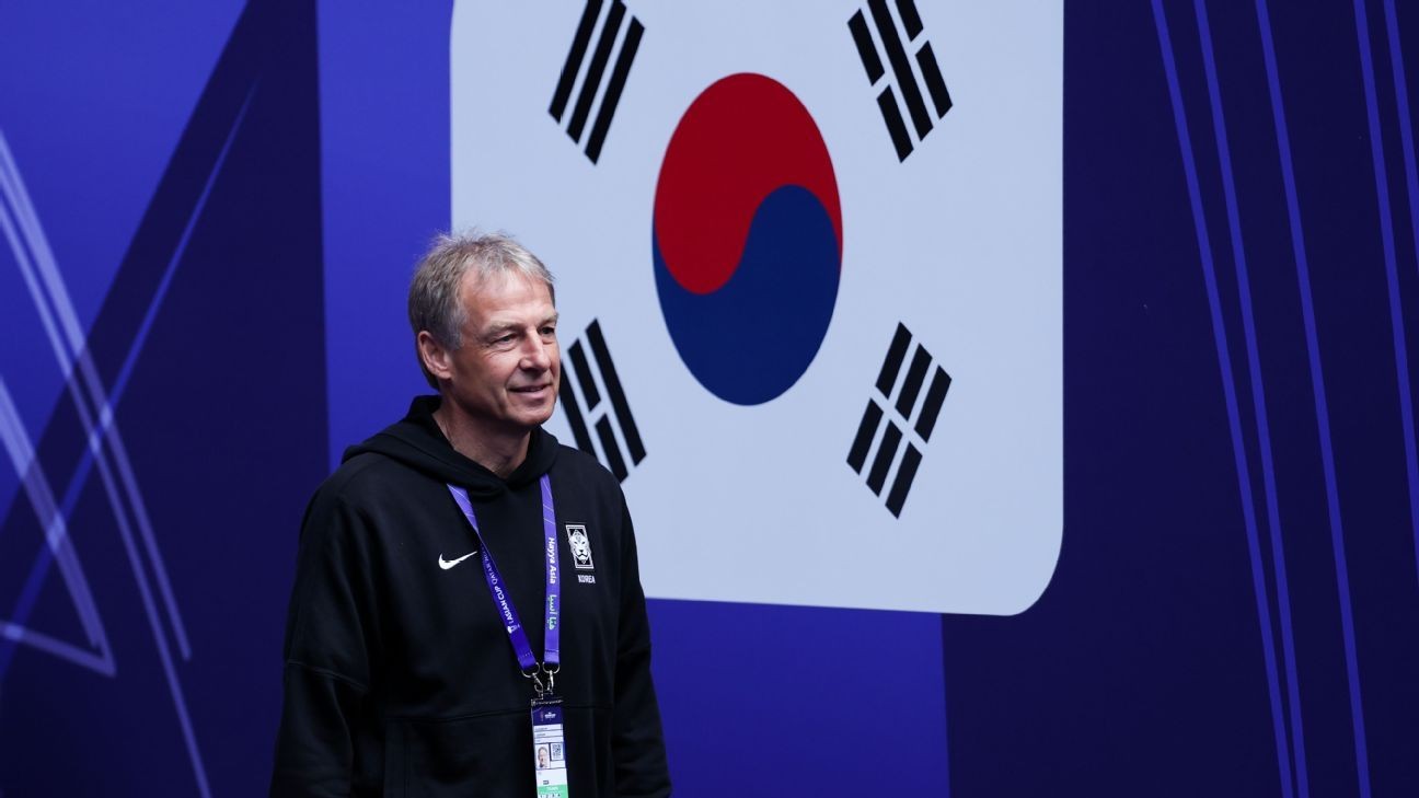 Klinsmann firing recommended by Korean FA