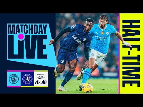 CITY TRAIL AT THE BREAK | Man City 0-1 Chelsea | Premier League