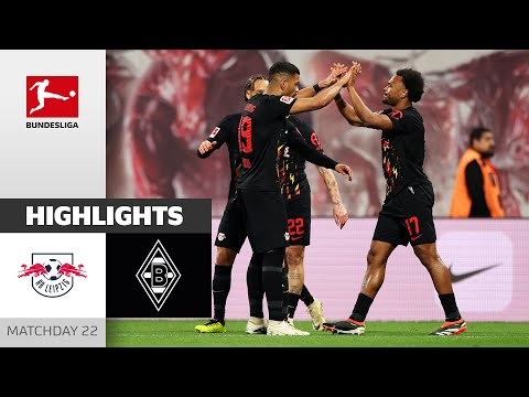 Leipzig Revive Hopes Of A Top-Four Finish | RB Leipzig - Gladbach | Highlights | MD 22 Buli 23/24