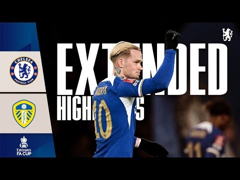 Chelsea 3-2 Leeds Utd | MUDRYK, JACKSON find the net as GALLAGHER scores late winner! | FA Cup 23/24