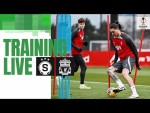 Live Training: Sparta Prague vs Liverpool | UEFA Europa League