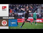 St. Pauli Still In Command | FC St. Pauli - Hertha BSC 2-0 | Highlights | MD 25 - Bundesliga 2