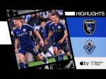 San Jose Earthquakes vs. Vancouver Whitecaps FC | Full Match Highlights | March 9, 2024