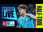 STONES GIVE CITY THE LEAD AT HALF-TIME! | MATCHDAY LIVE | Liverpool v Man City