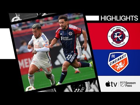 New England Revolution vs. FC Cincinnati | Full Match Highlights | March 17, 2024