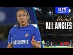 LONDON IS BLUE! | All Angles Match Cam | Chelsea Women 3-1 Arsenal Women | WSL 23/24