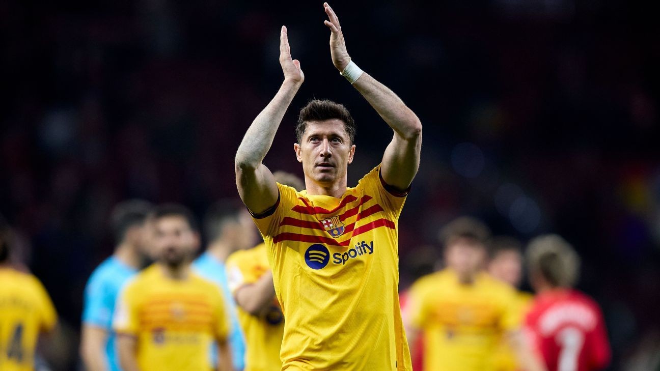 Lewandowski's rekindled love of the game pays off for Barca