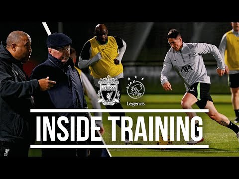 Fernando Torres Goals as Sven-Göran Eriksson Watches Liverpool Legends | Inside Training