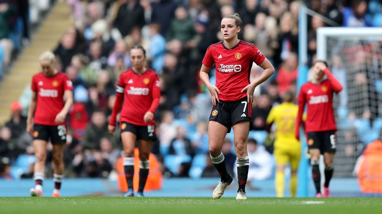 Derby defeat at Man City piles more pressure on Man United manager