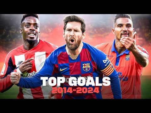 5 GOLES IMPRESIONANTES de cada TEMPORADA en los últimos 10 AÑOS en LALIGA EA SPORTS