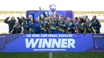Hashtag write history with National League Cup win