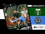 Portland Timbers vs. Philadelphia Union | "Cabecita" Rodríguez MLS Debut | Full Match Highlights