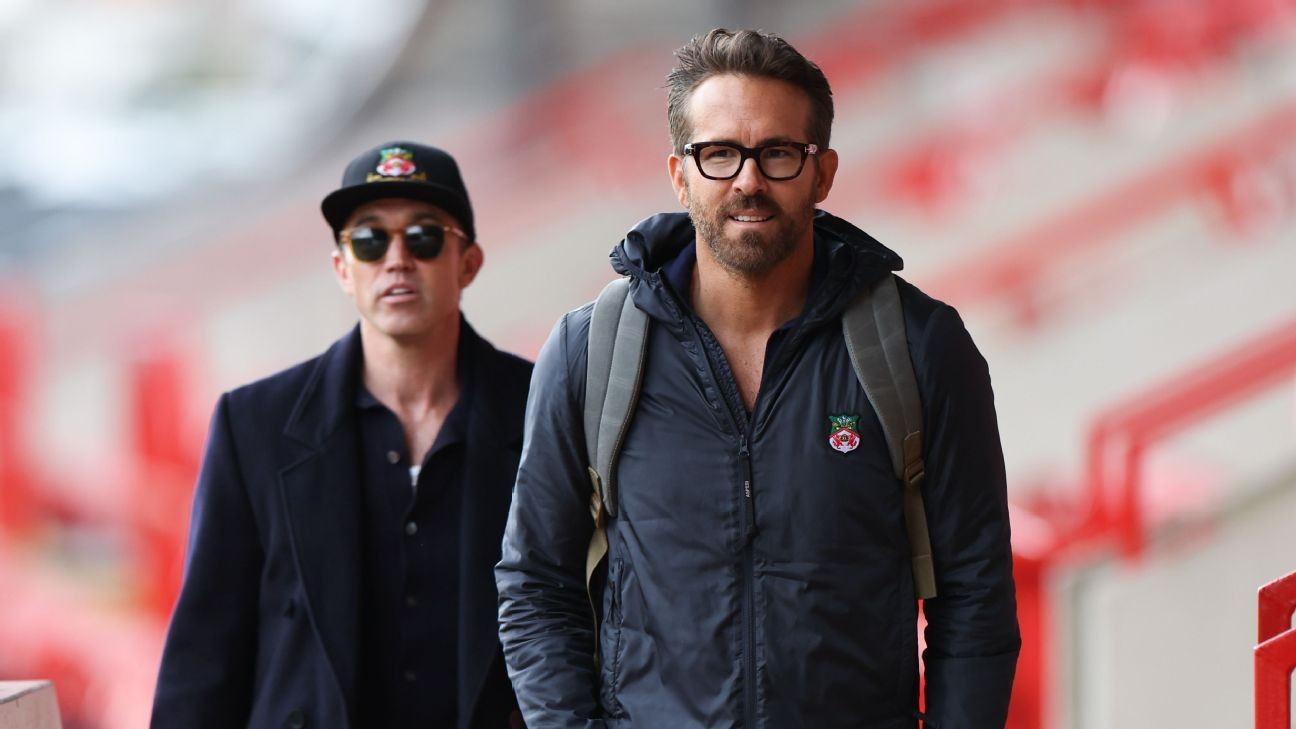 Wrexham owe Reynolds, McElhenney $11m