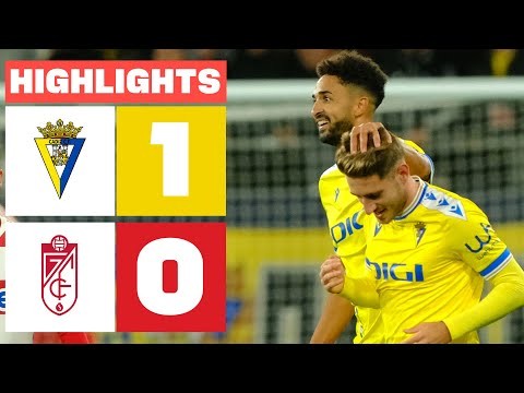 CÁDIZ CF 1 - 0 GRANADA CF | RESUMEN LALIGA EA SPORTS