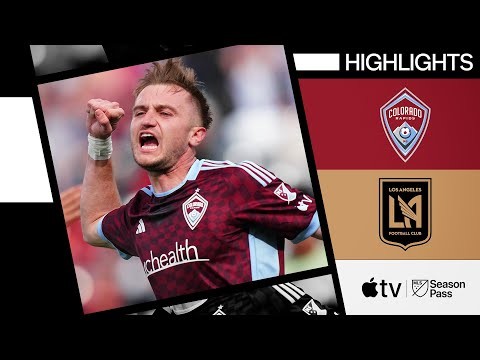 Colorado Rapids vs. LAFC | Djordje Mihailovic Brace! | Full Match Highlights