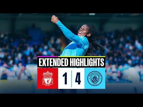 HIGHLIGHTS! | CITY MAKE IT 12 IN A ROW WITH DOMINANT LIVERPOOL WIN | Liverpool 1-4 Man City | WSL