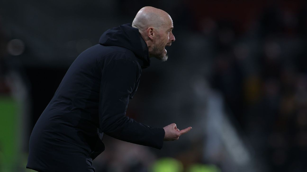 Ten Hag: Utd lacked 'passion' and 'fight' in draw